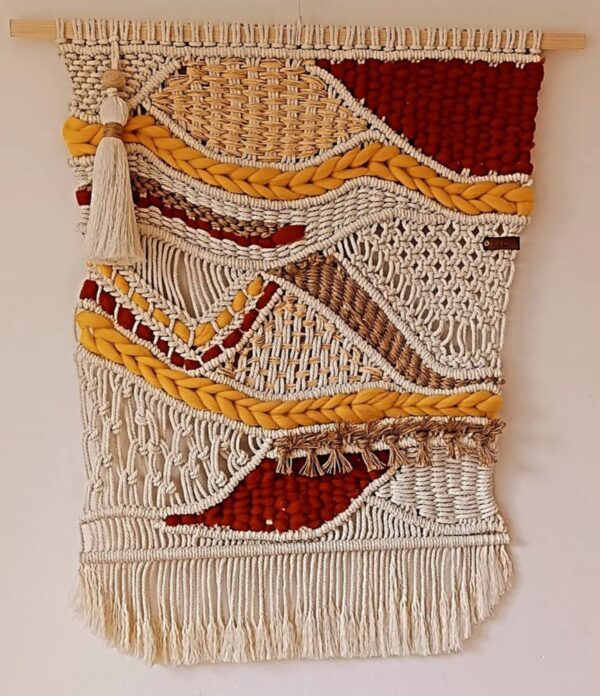 Tenture Macramé Flamenco